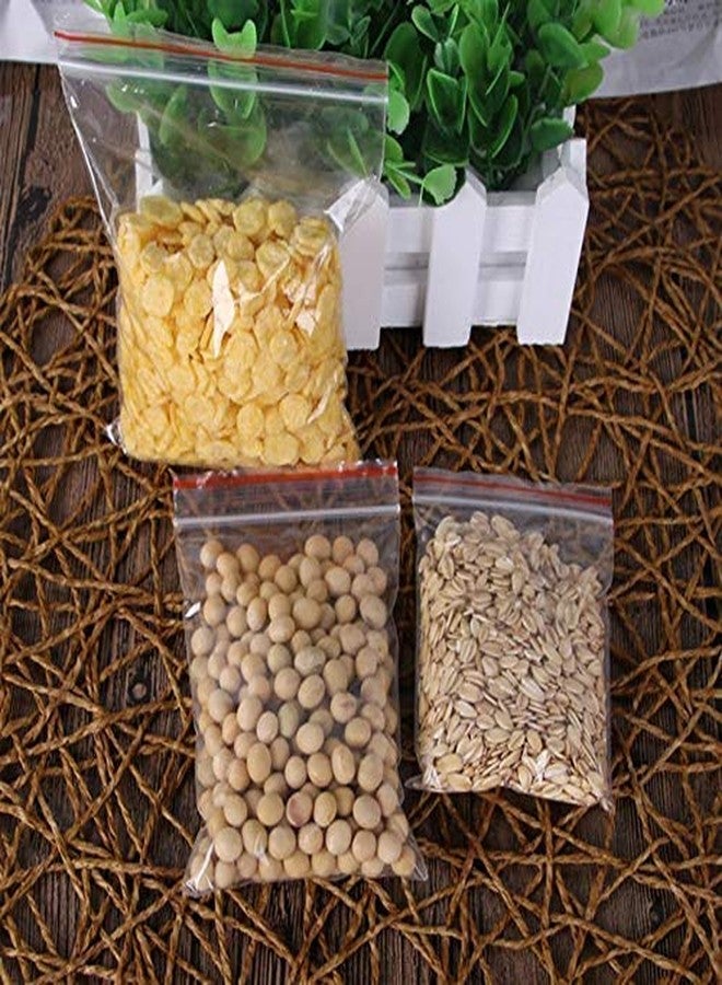 bvslf Ziplock Pouch Bags Covers 8 x 10 inches, 200 pieces pack, Transparent Reusable/Resealable Zipseal Ziplock Bags(Plastic) - Image 3